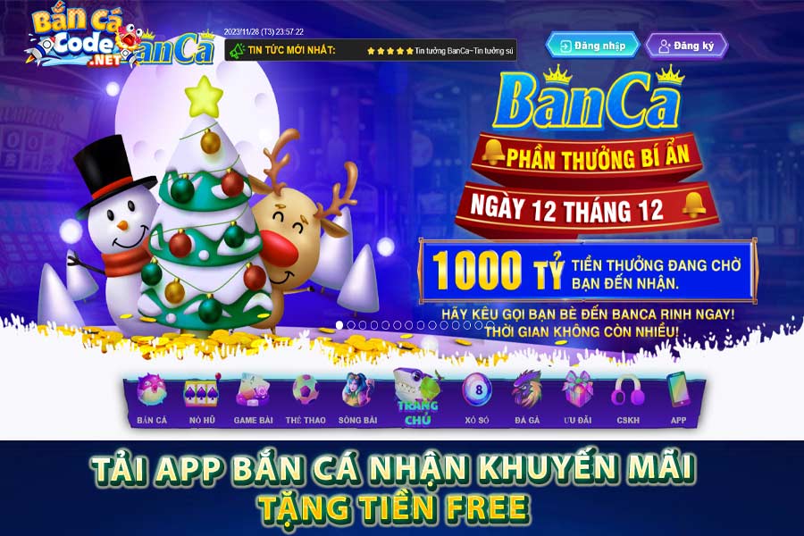 Tải app bắn cá nhận khuyến mãi