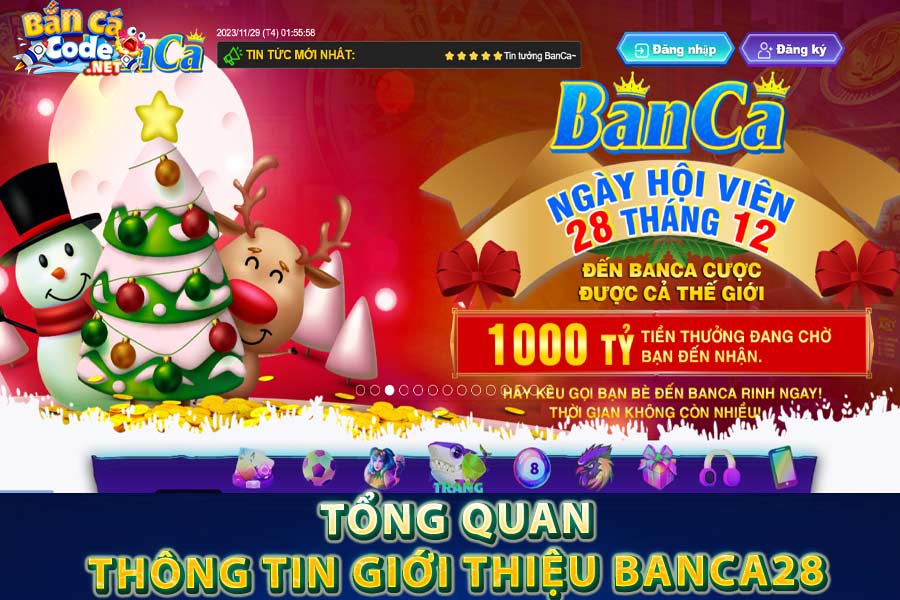 Tổng quan thông tin giới thiệu Banca28